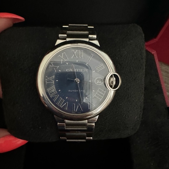 Cartier ballon bleu  Steel 40mm watch